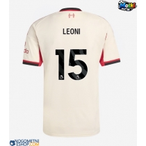 Moški Nogometni dresi Liverpool Giovanni Leoni #15 Gostujoči 2025-26 Kratek Rokav